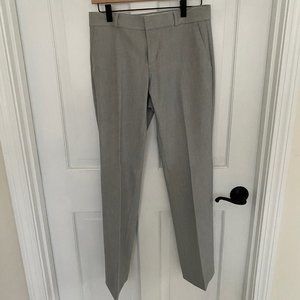 Banana Reupblic Logan Fit Trousers Wide Leg Size 2S Light Grey